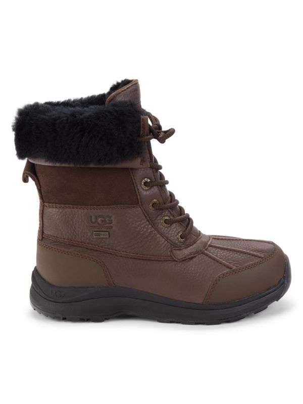 UGG Adirondack Faux Fur Lined Combat Boots